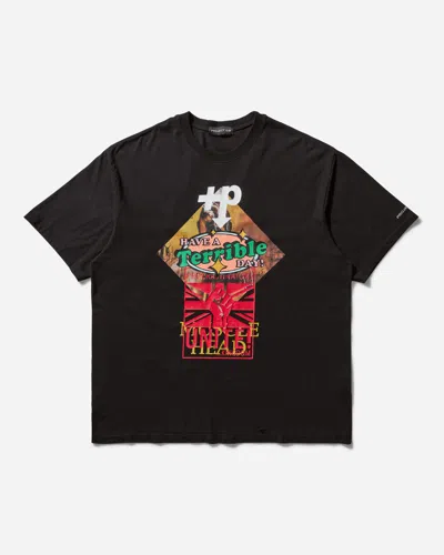 Project G/r Men S Muscle Head T-shirt Washed In Black