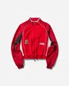 Project G/r Men S Reconstructed Hybrid Track Jacket Red