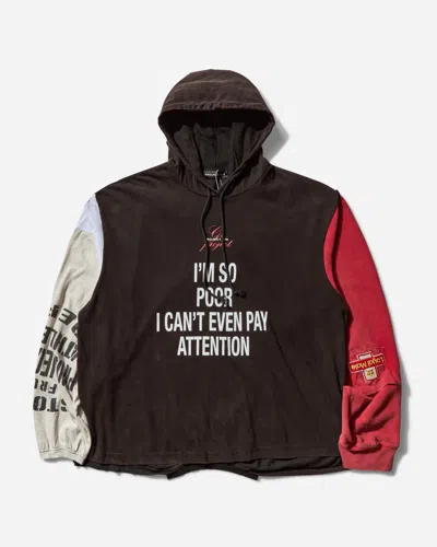 Project G/r Men S Reconstructed Long Sleeve Hoodie In Multicolor
