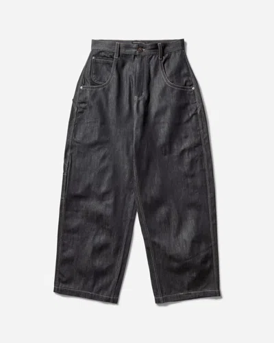 Project G/r Men S Retro Baggy Denim Pants Dark Navy In Black