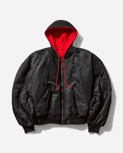 PROJECT G/R MEN S REVERSIBLE HOODED MA-1 JACKET 