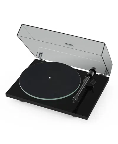 Pro-ject T1 Evo Phono Turntable With Built-in Preamp & Ortofon Om 10 Mm Cartridge In Black