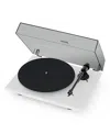 Pro-ject T1 Evo Phono Turntable With Built-in Preamp & Ortofon Om 10 Mm Cartridge In White