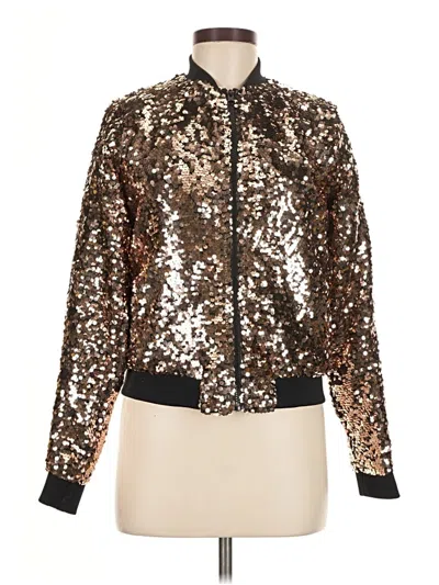 Pre-owned Project Runway Jacket In Gold