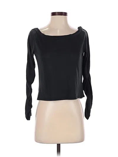 Pre-owned Project Social T 3/4 Sleeve T-shirt In Black
