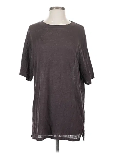 Pre-owned Project Social T 3/4 Sleeve T-shirt In Gray