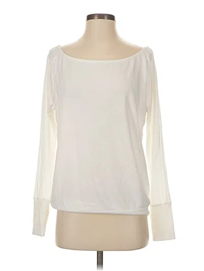 Pre-owned Project Social T 3/4 Sleeve T-shirt In Ivory