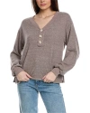 PROJECT SOCIAL T PROJECT SOCIAL T A LITTLE OBSESSED COZY HENLEY TOP