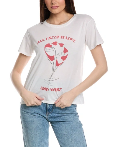 Project Social T All I Need Is Love T-shirt In White