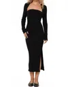 Project Social T Allora Dress In Black In Black