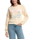 Project Social T Amalfi Shrunken Sweatshirt In Neutral