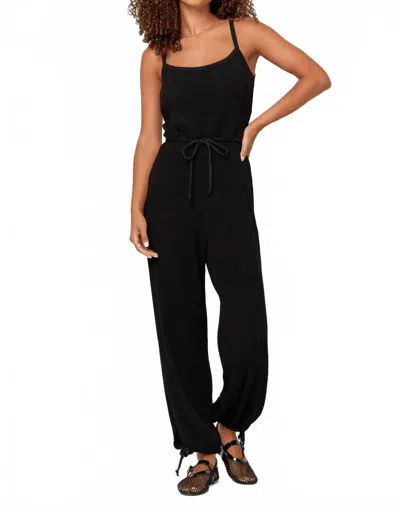 Project Social T Andi Rib Jumpsuit In Black