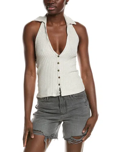 Project Social T Austin Collared Button Front Top