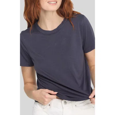 Project Social T Baker Crewneck T-shirt In Blue