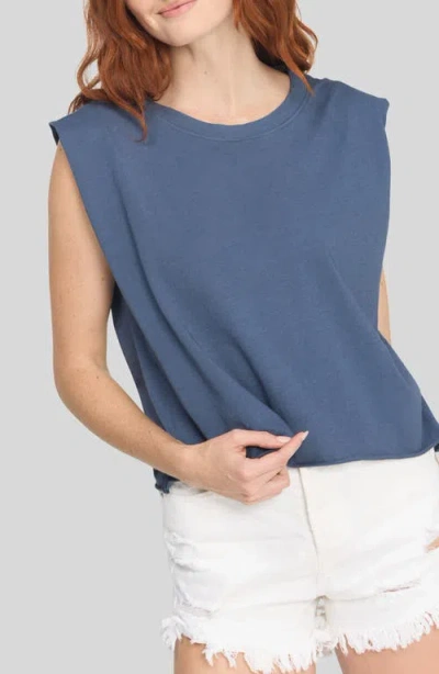 Project Social T Belzo Muscle Tank In Blue