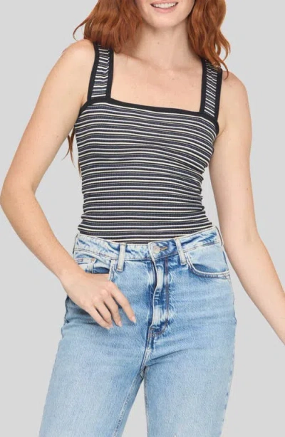 Project Social T Bianca Striped Rib Tank In Multi