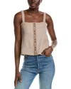Project Social T Brighter Days Button Front Tank