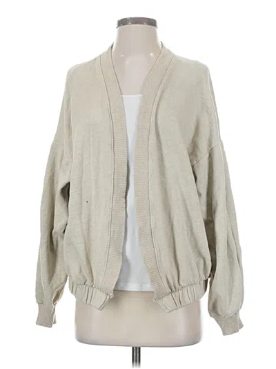 Pre-owned Project Social T Cardigan Sweater In Brown
