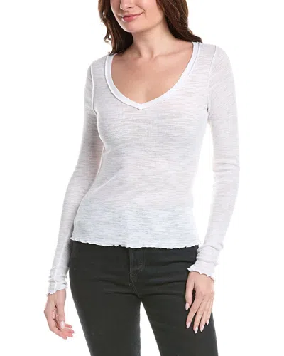 Project Social T Carolina Textured Shirt In White