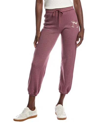 Project Social T Champagne Coupe Jogger Pant In Pink