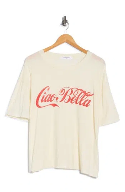 Project Social T Ciao Bella Perfect T-shirt In Neutral