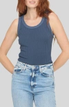 Project Social T Cooper Rib Tank In Pattern