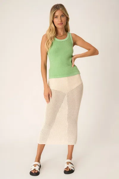 Project Social T Cooper Sweater Rib Tank In Green