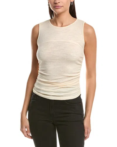 Project Social T Cristalla Mixed Rib Tank In Neutral