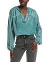 Project Social T Dante Seamed Burnout Thermal Hoodie