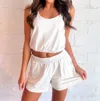 Project Social T Delilah Bubble Tank Top In Grey In White
