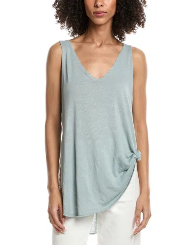 Project Social T Delphine Tunic Tank In Blue