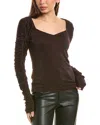 Project Social T Desire Sweater In Burgundy
