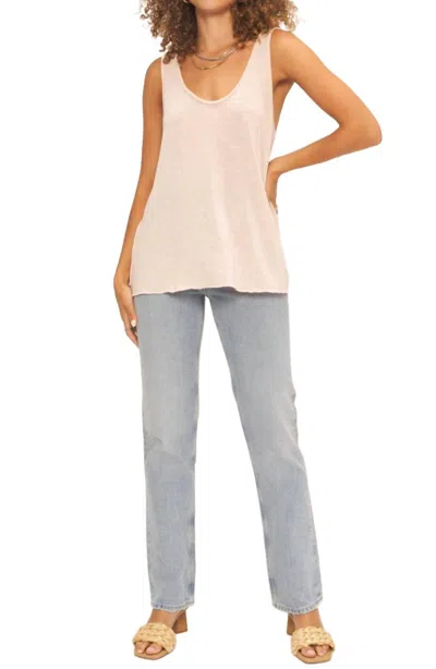 Project Social T Eclipse Tank In Rose In Neutral