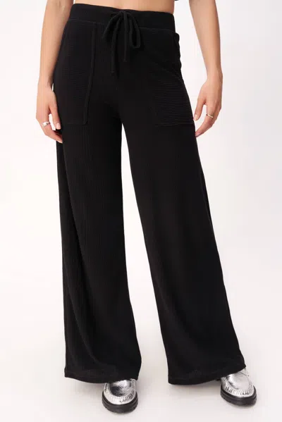 Project Social T Essential Cozy Rib Pant In Brown