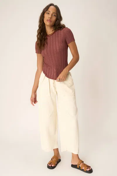 PROJECT SOCIAL T EVERYDAY TEXTURED RIB TEE