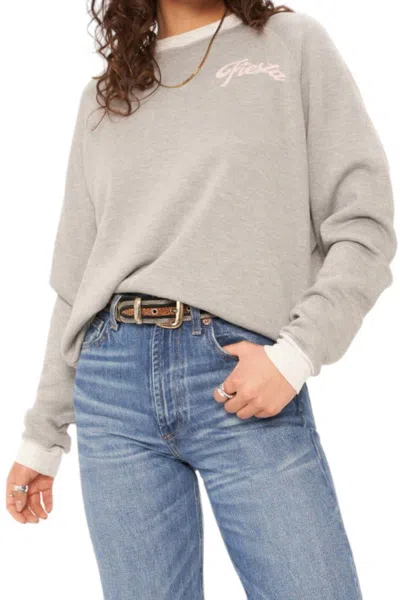 Project Social T Fiesta/siesta Reversible Sweatshirt In Grey