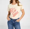 Project Social T Fizz The Season Tee In Eggnog In Multi
