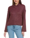 Project Social T Foster Mock Sweater In Red