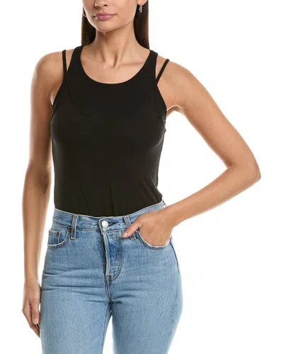 Project Social T Gabbriette Layered Tank In Black