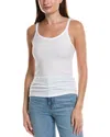 Project Social T Gardenia Rib Tank In White