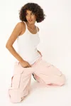 Project Social T Gardenia Rib Tank In Pink