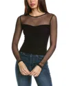 Project Social T Geneva Mesh Top In Black