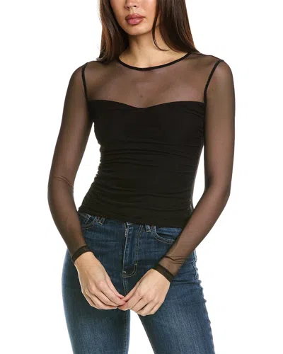 Project Social T Geneva Mesh Top In Black