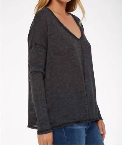 Project Social T Get Up & Go Long Sleeve In Black