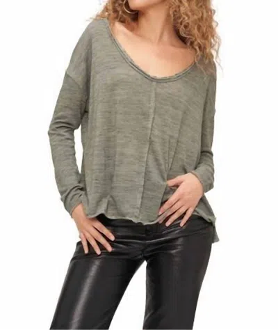 Project Social T Get Up And Go Top In Willow Ash In Green