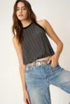 Project Social T Groovy Textured Bubble Tank In Gray