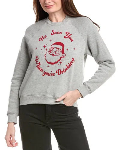 Project Social T He Sees You Sweatshirt In Gray