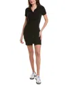 Project Social T Hideaway Button Front Sweaterdress In Black