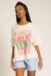 Project Social T Italia Cities Perfect Bf Tee In Neutral