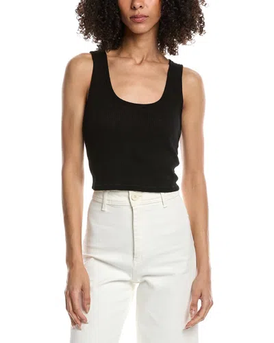 Project Social T Just Relax Seamed Rib Tank In Black